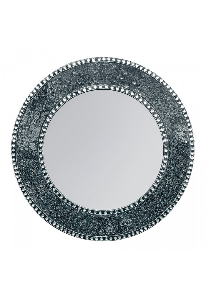 Silver Glass Creation Decorative Mirror
